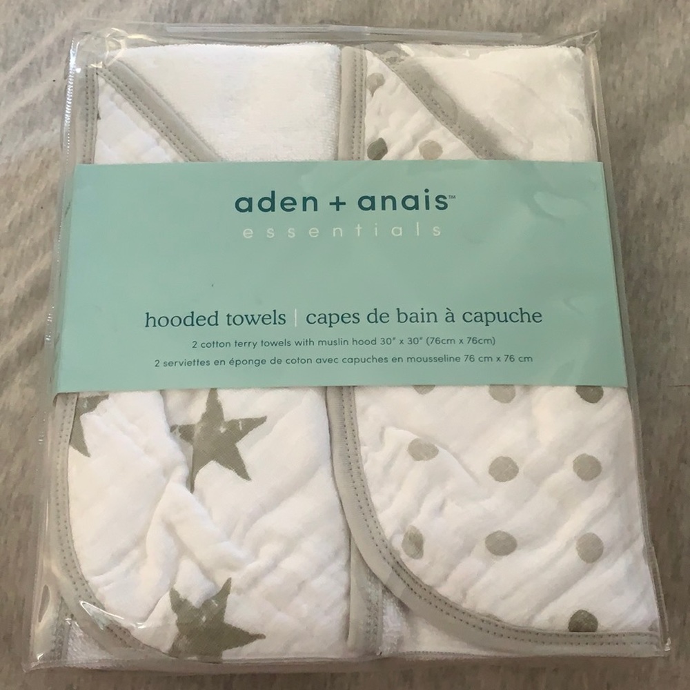 aden + anais hooded towels